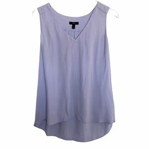 J Crew Sleeveless Lavender Blouse Size 12 New with Tags. *Flawed*